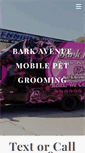 Mobile Screenshot of barkavegrooming.com